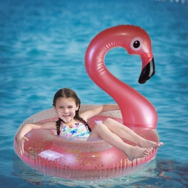 Flamingo Inflatable Pool Swimming Ring Inflatable Flamingo Pool Swimming Ring for Swimming Pool for Adults and Children