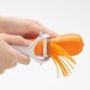 Kai Corporation KAI Salad Daikon Carrot Peeler, 1.5mm Width Cut,