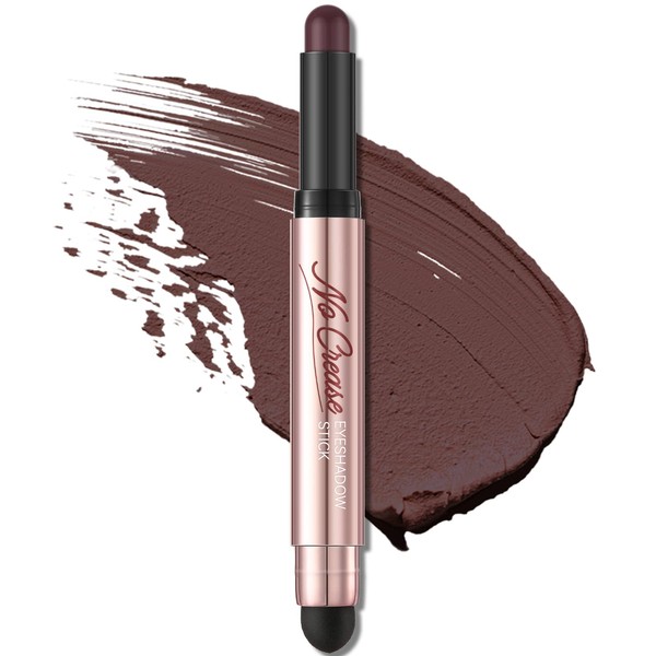 FOCALLURE No Crease Eyeshadow Stick, Creamy Eye Shadow Stick, Matte