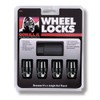 Gorilla Automotive 71631NBC Acorn Black Chrome Wheel Locks (12mm x