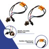 Xotic Tech 2pcs 7443 7444 LED Load Resistor Kit Switchback