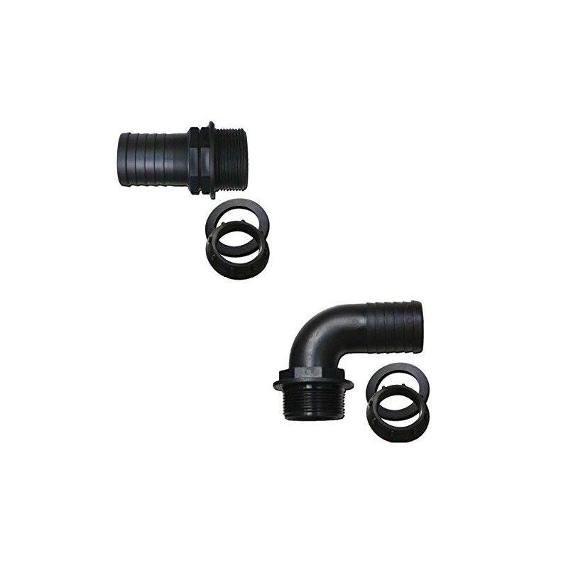 Hosetail 3/4" BSP Male to 20mm Backnut & Washer