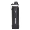 Thermo Flask, Black, For Cold Beverages, Direct Drinking, Stainless Steel
