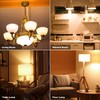 Vgogfly 3W LED Bulb Equivalent 25 Watt Light Bulbs, A15