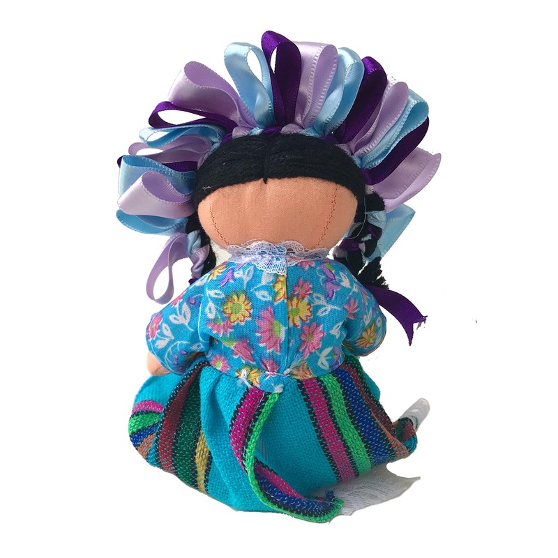 ALKIMIA INC Mexican Handmade Traditional Maria Lele Rag Doll -