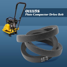 Esttlamer V-Belt A27 Drive Belt Replacement for Wacker Neuson WP1550 WP1540 Old & New Models Plate Compactor, 0111158 5000011158 5100044733