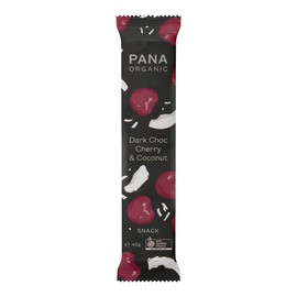 Pana Organic Snack Bar - Dark Choc, Cherry & Coconut, 40g