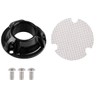 Canitu Exhaust Tip,Motorcycle Billet Aluminum Power Tip with Spark Arrestor