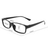 Gafas de lectura rectangulares de borde completo antirreflectante para hombres