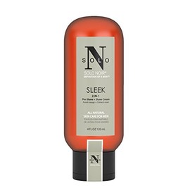 SLEEK All Natural Pre Shave & Shave Cream: 100% Organic Non-Foaming Aloe Vera Formula Cream| Safe for All Types of Skin| Saving Precision, Skin Moisturizing, Wrinkle & In-Grown Hair Elimination