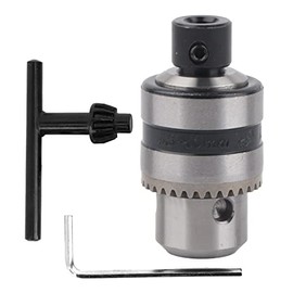 FTVOGUE 3-Jaw Clip Drill Chuck Adapter Converter 8 mm Fixed Hole for Sanding Polishing Machine