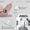 modunful Hand Dryers for Bathrooms Commercial, Electric Hand Dryer Touchless,