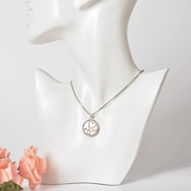 Stethoscope Necklaces Nurse Graduation Gifts for Women Girls Medical Student EKG Heartbeat Necklace for Nursing Student RN Gift for Nurses Doctor Thank You Gifts