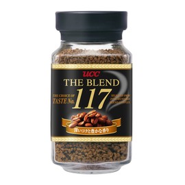 UCC The Blend 117 Instant Coffee, Instant Black Coffee, Rich Flavor, Imported from Japan, 3.17 Oz (90 g), Pack of 2