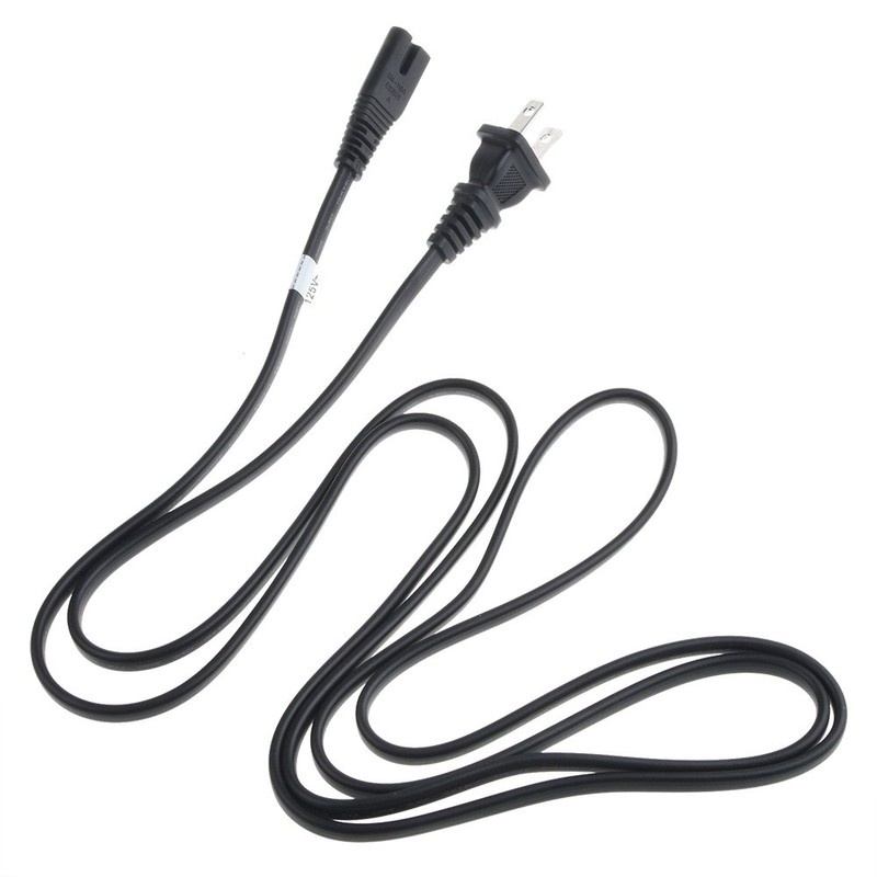 ABLEGRID 6ft 2 Pin AC Power Cable Plug Lead Cord