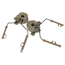 Bifrost Gear Team Wendy 3.0 Helmet Rail Adapter for Comtac Headset (Tan)