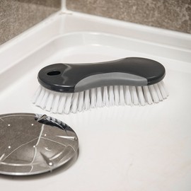Addis ComfiGrip Scrubbing Brush With Soft Rubberised Grip And Durable Bristles