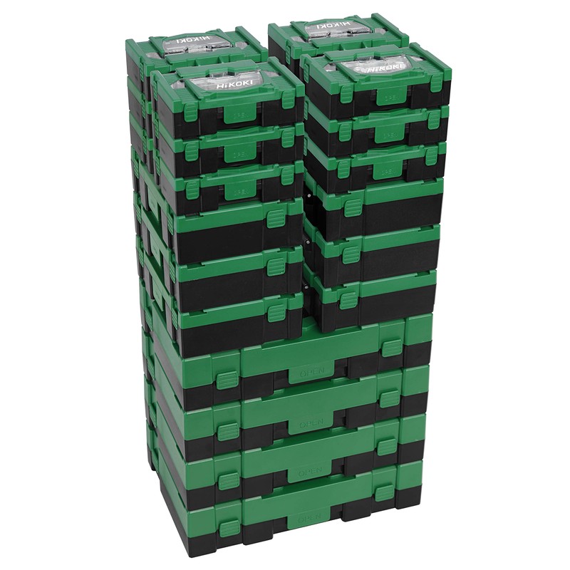 Hitachi 400.300.24 Stackable Accessory Bit Set (60-Piece)
