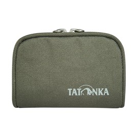 Tatonka Plain Wallet RFID B – Small Wallet with RFID Protection and Coin Compartment, Compartments for Credit Cards, Bank Cards etc. Dimensions: 11 x 7 x 2 cm, olive, Wallet with RFID blocker