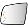 Driver Side Heated Turn Signal Blind Spot Detection Mirror Glass