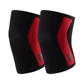 Knee Sleeves (1 Pair) 7mm Neoprene Thick High-Performance Knee Compression Support For Squats for Weightlifting, Powerlifting, Squatting & Fitness Activities for Men and Women (burgundy, X-Large)