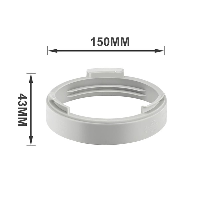 Ieron Universal 5.9 Inch Exhaust Hose Adapter – Mobile Air