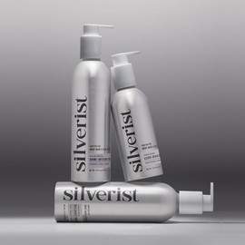 Silver Crown 3-Step System: Shampoo, Conditioner & Leave-In. Haircare Designed For Gray, Silver, White, and Blonde tones. Contains Hyaluronic Acid and Niacinamide.