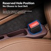 2PCS Car Seat Gap Organizer – EVA Seat Side Storage