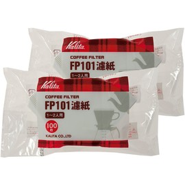カリタ Kalita うまみを引き出す コーヒー ペーパー フィルター 台形 1~2人用 FP101濾紙 200枚(100×2) ホワイト #11109 おしゃれ キャンプ アウトドア 喫茶店 アンティーク 結婚 祝い プレゼント 誕生日 女性 男性 還暦 退職 記念日 ギフト 贈り物 還暦 敬老