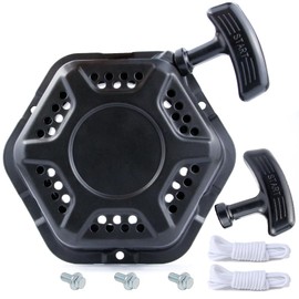 100156547-001 Pull Start Recoil Starter Assembly Compatible with for Champion 196cc 208cc 224cc Generator Recoil Starter 2000W 3500W 3800W Generator Parts