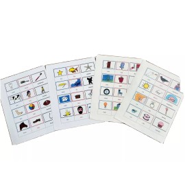 Montessori Language Arts COMPOUND WORDS Matching Card Set Educational Materials