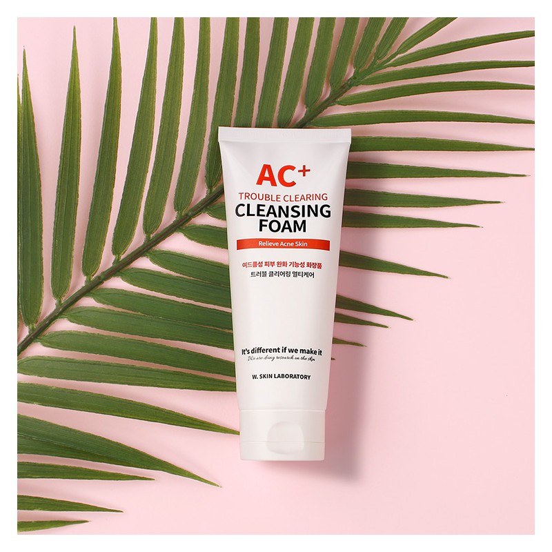 W Skin Research Institute [1+1] AC+ Trouble Clearing Functional Cleansing