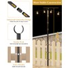 Tigerden 10Ft String Light Poles for Fence & Deck Railing,