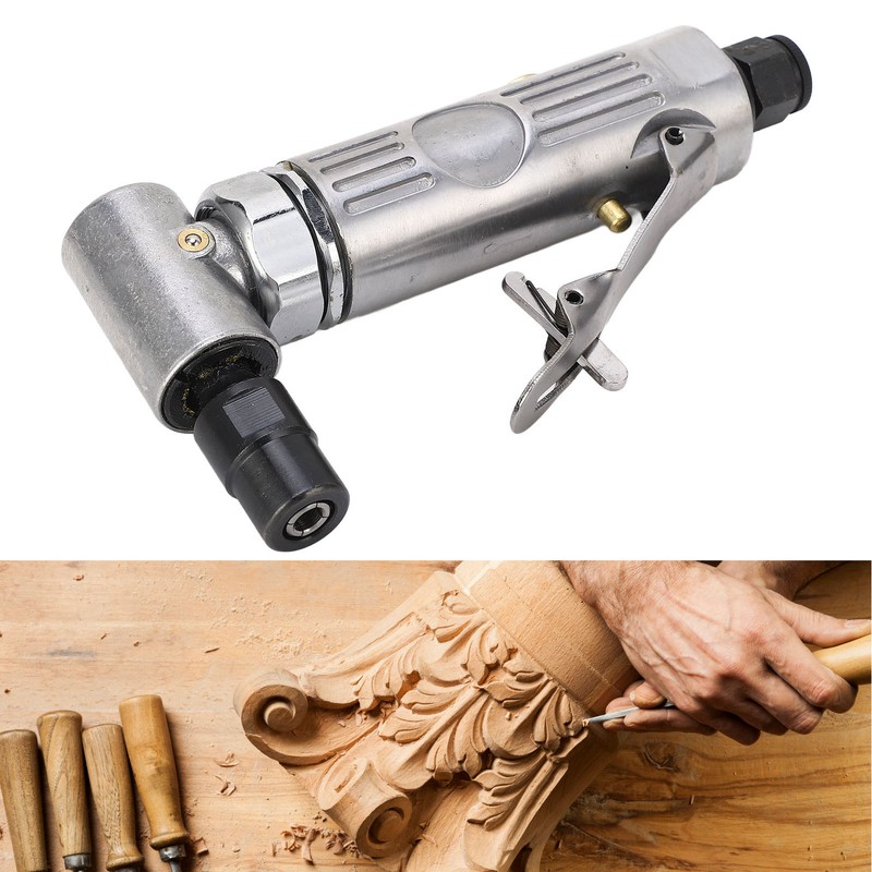 Air Die Grinder 90° 20000RPM Adjustable Speed Pneumatic Grinder Machine