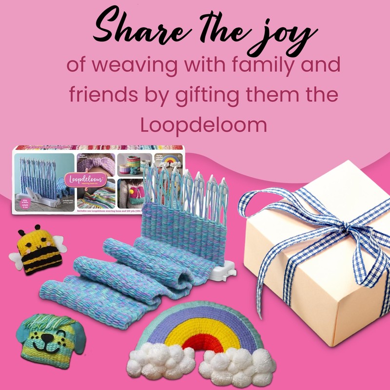ANN WILLIAMS GROUP Loopdeloom Weaving Loom Kit