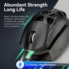 ATTACK SHARK R3 Wireless Gaming Mouse with Griptape, BT/2.4Ghz/Wired Computer