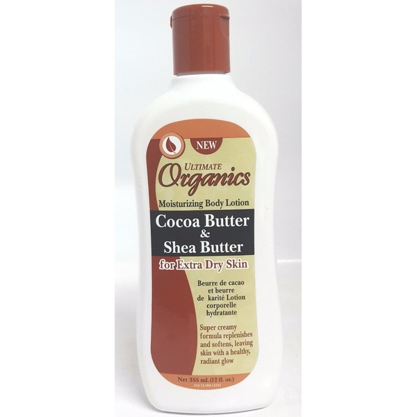 Ultimate Organic Cocoa Butter & Shea 355 Ml
