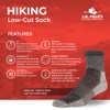 J.B. Field's Hiker GX 74% Merino Wool Colourful Low-cut Hiking