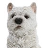 Ebros Sitting West Highland Terrier White Westie Puppy Dog Statue