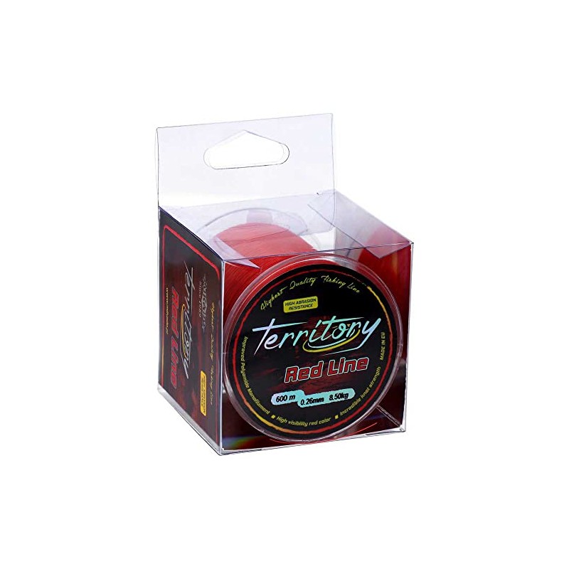 Mikado Territory Red - 0.35 mm/11.90 kg/600 m