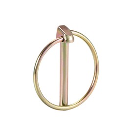 sourcing map 5 x Folding Plug with Ring - 4.5 mm x 36 mm Trailer Pins Assortment Kit for Boat Kayak Trailer Tractor Trolley Horsebox