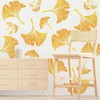 DOODLREAM 3 Pack Chinese Ginkgo Leaf Stencils for Painting on