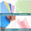 HABGP 16Pcs/2 Set 3 Ring Binder Dividers with Tabs, 8