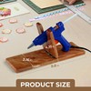 Vtuna Wooden Glue Gun Holder Stand, Hot Melt Adhesive Supporting