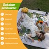 Himalaya Extra Large Picnic Blanket 78" X 78" Foldable Washable