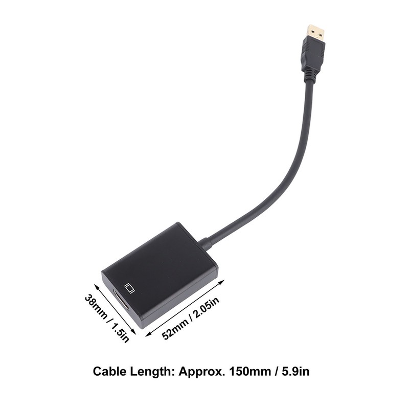 USB 3.0 to HD Multimedia Interface Adapter Supports 1080P Driver