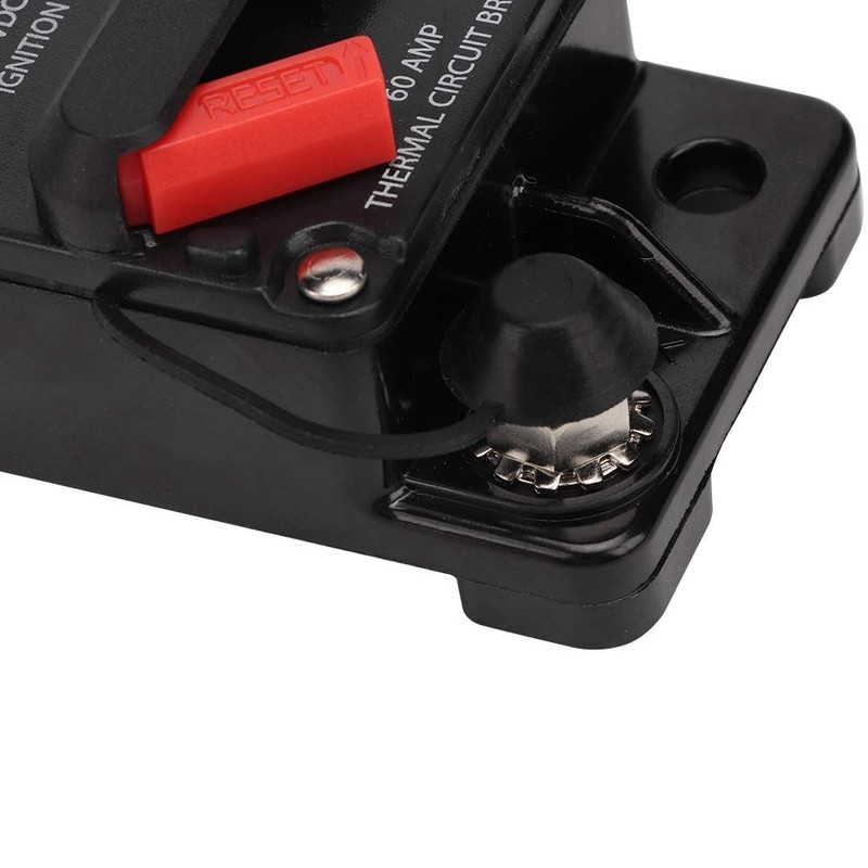 Qii lu 12V 30A/40A/60A Car Stereo Audio Resettable Inline Circuit