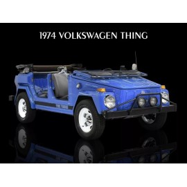 1974 Volkswagen Thing NEW METAL SIGN: Mint Condition in Blue
