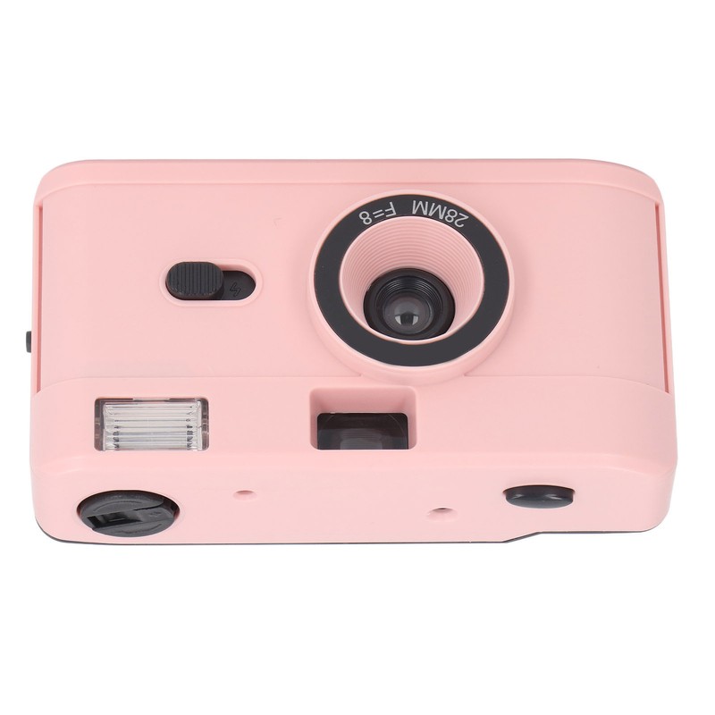 35MM Film Camera Reusable Lightweight Vintage Camera Built in Flash