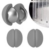 VANZAVANZU 5 Pairs Shower Curtain Weights, Silicone Wrapped Magnets, Heavy